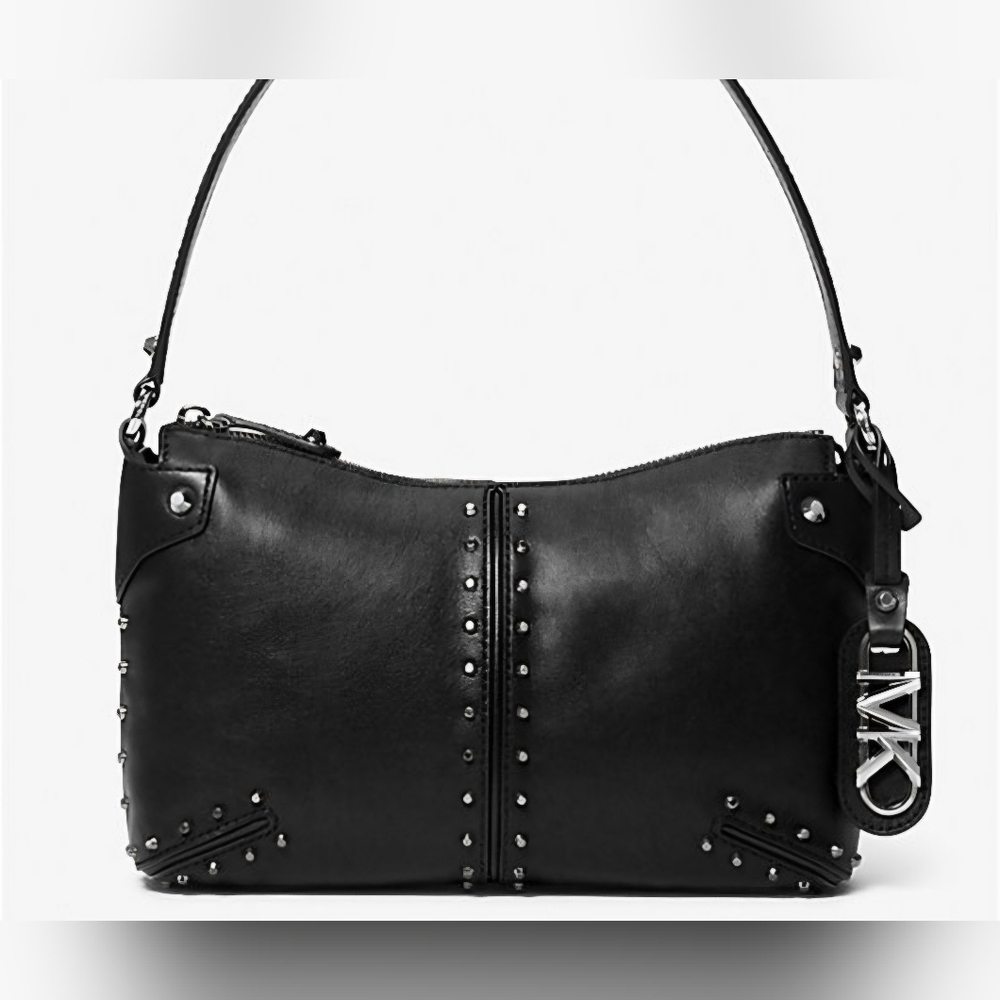 Micheal Kors Astor Studded Leather Bag